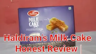 Haldiram&rsquo;s Milk Cake Honest Review | Ghar Wali Mithas Ya Factory Taste? #Haldiram&rsquo;s #prettyfamm 