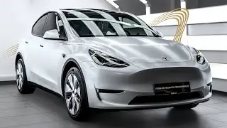 White Tesla Model Y Satin Conversion PPF Installation by RMA PPF | Paint Protection Film Dubai