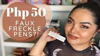 Trying FAUX FRECKLE PENS from Shopee | Fit Colors Simulation Freckle Pen Review | Jay Gurbuxani