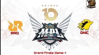 RRQ vs ONIC GAME 1 | MPL-ID SEASON 10 GRAND FINALS#mobilelegends #mlbb #mplindonesia #rrq