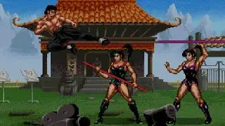 Dragon: The Bruce Lee Story - Super Nintendo. Detonado até o fim com legendas em português.