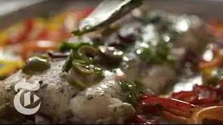 Roasted Hake With Sweet Peppers | Melissa Clark Recipes | The New York Times