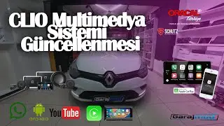 Renault Clio Multimedya Kurulumu ve Sonrası 🚗 #garajmod #multimedya #otomobilmedia