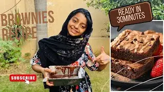 Brownie recipe |Asmr #foodie #brownierecipe #sweetlover #brownielovet #asmr #viral #zoyaslife 