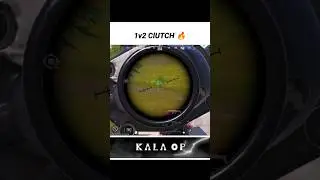 1v2 Clutch 🔥 #bgmi #gaming #pubgmobile #shorts