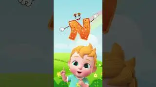 ABC | N For Nose | Abc Shorts for kids | Toddler Learning Videos | NuNu Tv Nursery Rhymes