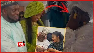 Image insolite :La m&eacute;re de Aziz Ndiaye qui voulait t&eacute;moigner sur A&iuml;cha Rassul mais fuit les cam&eacute;ras&hellip;