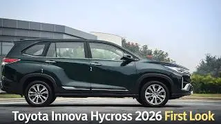 New UPDATED Toyota Innova Hycross 2026 ❤️ ZX(O) - Top Model @ Rs ₹31.30 L- | Black Metallic- Review!