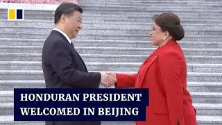Chinese President Xi Jinping meets Honduran counterpart during first-ever visit to Beijing