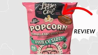 Healthy Snack You&rsquo;ll Actually Crave 🍿 | LesserEvil Organic Popcorn Review