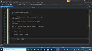 C++ Calculator ( very easy) and simple