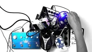 No input feedback loop with delay pedals only