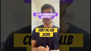 Legal Awareness | CUET PG LLB 2025 #cuet #cuetpg #cuetpgllb2025 #cuetpgllb #dullb #bhullb #clat #law