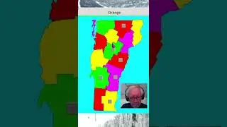 Learn the Counties of Vermont #vermont #clickandlearn #clickandlearnsoftware #states #geography