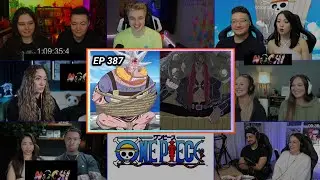ONE PIECE | STRAW HATS RESCUE HACHI!!! |  EPISODE 387 | REACTION MASHUP | ワンピース