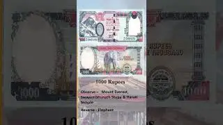 Nepal - 1000 Rupees #collecting #money #notes #banknotes #asia #nepal