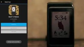 Garmin Watch Face Settings Tutorial (No Audio)