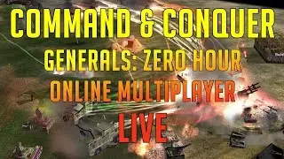 LIVE | Command & Conquer Generals Zero Hour Online Multiplayer (GameRanger)