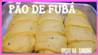 Como fazer p&atilde;o de fub&aacute; com erva doce super f&aacute;cil - Seus vizinhos v&atilde;o pedir a receita - passo apasso