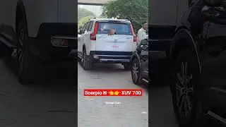 Road Presence 😱 Scorpio N vs XUV 700 #shorts #scorpio #xuv700