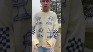 breaking down my new chess sweater! #fashion #chess #streetwear #mensfashion #leadingclothingbrand