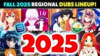 Upcoming Hindi Dub Anime Of 2025 🤯! | New 10+ Hindi Dubbed Anime Coming In Fall Season | Crunchyroll