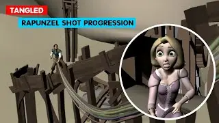 Tangled | Rapunzel Shot Progression | Hyrum Osmond | @3DAnimationInternships