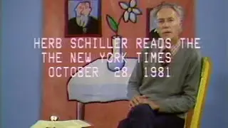 Herb Schiller Reads the New York Times #1: The Steering Mechanism of the Ruling Class