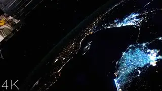 Verdadera OSCURIDAD del Planeta Tierra vista desde el ESPACIO