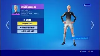 STRIKER SPECIALIST &ldquo;OUTFIT&rdquo; (EPIC) 1500 V Bucks - FORTNITE REVIEWS
