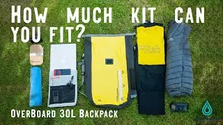 How much can you fit in a 30 Litre backpack?