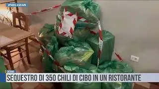 Catania: sequestro di 350 chili di cibo in un ristorante