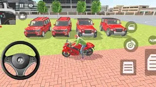 Franklin order by 2️⃣ Mahindra Thar & 2️⃣ Mahindra Scorpio in Indian 🇮🇳 bike Theft Auto simulator🎮