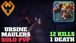 Albion Online - Testing Ursine Maulers in Corrupted Dungeon - Cheap and Strong Build - Solo Pvp