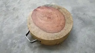 Waste material making Exhibition board
