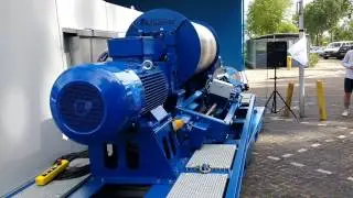 Presentation of 100 kW Kitepower ground station