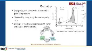 Differential Scanning Calorimetry in the Study of the Influence of Phase Change Materials