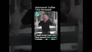 Ever wondered how astronauts drink coffee in space? ☕✨