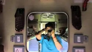 FIRST AC INTERIOR (H-1) of 12628 KARNATAKA SF Express 2011 made ICF COACH!