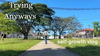 Doing Things Anyway | cozy self-growth vlog cooking alone, going out 🌻