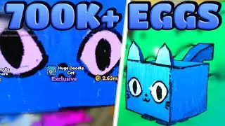 Hatched My First Huge Pet! - Pet Simulator X