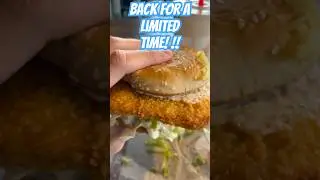 BACK for a LIMITED TIME, Arby&rsquo;s Crisy Fish Sandwich