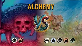 MTG Alchemy - Boros Aggro by CunicoliGoblin VS 5 Color Midrange by Narcizo