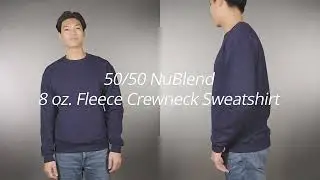 Jerzees 562MR Crewneck Sweatshirt 50/50 NuBlend