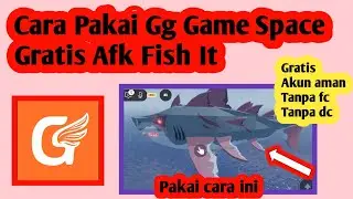 How to AFK Fish It for Free Using GG Game Space | How to AFK in Fish It Roblox