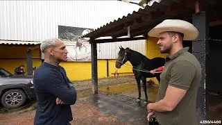 JON VLOGS WENT TO VISIT BRONXS MAN CHARLES' FARM AND DISCOVERED HIS COUNTRY SIDE