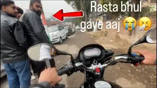 Aaj galat raste pe aagaye😳😱|| ik scooty fas gaye 😱😨|| gob gob 💀🔞|| subscribe karo phale 😉🤧