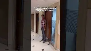When I Came From the Manager's Cabin & My Freinds #foxhog #foxhogventures