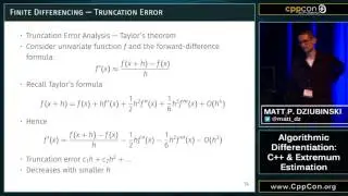 CppCon 2015: Matt P. Dziubinski 