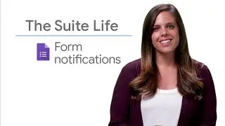Email notifications for Google Forms